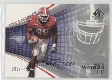 2004 SP Game Used Edition - [Base] #181 - Authentic Rookies - Ben Watson /425
