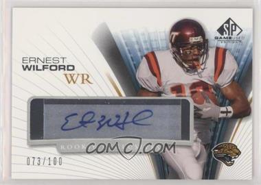 2004 SP Game Used Edition - Rookie Exclusives Autographs #RE-EW - Ernest Wilford /100