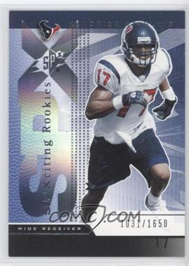 2004 SPx - [Base] #107 - Kendrick Starling /1650