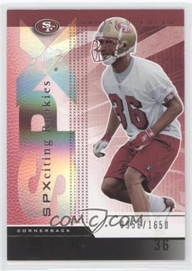 2004 SPx - [Base] #126 - Shawntae Spencer /1650