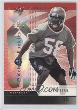 2004 SPx - [Base] #146 - Marquis Cooper /1650