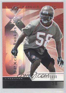 2004 SPx - [Base] #146 - Marquis Cooper /1650
