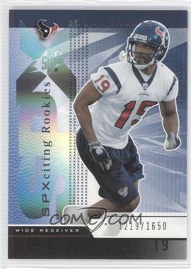 2004 SPx - [Base] #152 - Sloan Thomas /1650