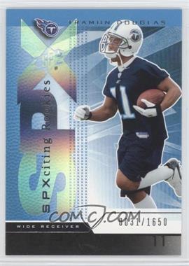 2004 SPx - [Base] #163 - Tramon Douglas /1650