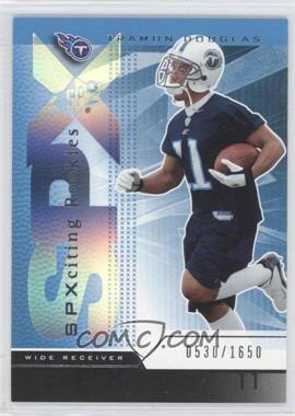 2004 SPx - [Base] #163 - Tramon Douglas /1650