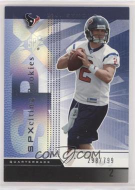 2004 SPx - [Base] #167 - B.J. Symons /799