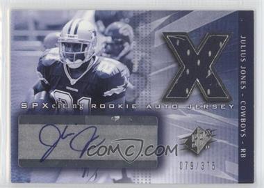 2004 SPx - [Base] #194 - Julius Jones /375