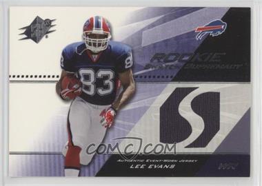 2004 SPx - Rookie Swatch Supremacy #SWR-LE - Lee Evans