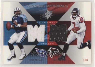 2004 SPx - Winning Materials #WM-MV - Michael Vick, Steve McNair