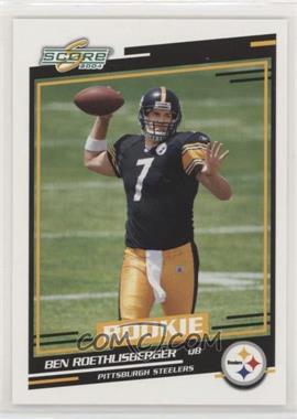 2004 Score - [Base] - Glossy #381 - Rookies - Ben Roethlisberger