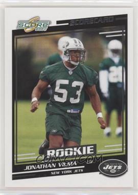 2004 Score - [Base] - Scorecard #382 - Rookies - Jonathan Vilma /625