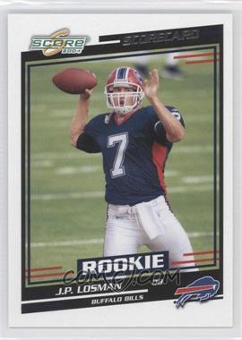 2004 Score - [Base] - Scorecard #390 - Rookies - J.P. Losman /625