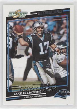 2004 Score - [Base] - Scorecard #40 - Jake Delhomme /625 [EX to NM]