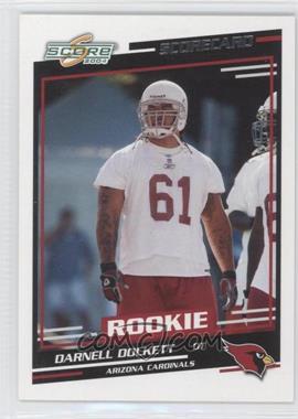 2004 Score - [Base] - Scorecard #428 - Rookies - Darnell Dockett /625