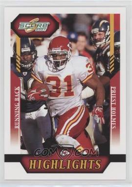 2004 Score - [Base] #367 - Highlights - Priest Holmes