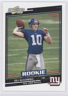 2004 Score - [Base] #371 - Rookies - Eli Manning