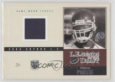 2004 Skybox L.E. - L.E.gends of the Draft Jerseys - Gold Patches #LD-CP - Clinton Portis /25