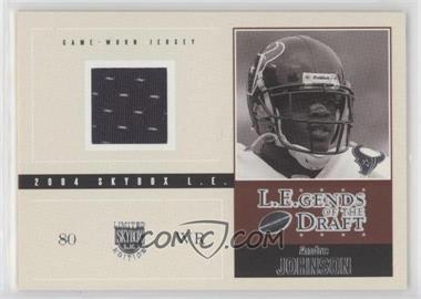 2004 Skybox L.E. - L.E.gends of the Draft Jerseys - Silver #LD-AJ - Andre Johnson /103