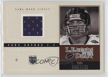 2004 Skybox L.E. - L.E.gends of the Draft Jerseys - Silver #LD-KB - Kyle Boller /103