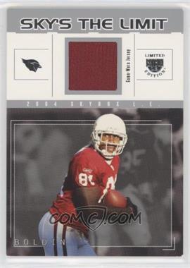 2004 Skybox L.E. - Sky's the Limit - Silver Jerseys #SL-AB - Anquan Boldin /99