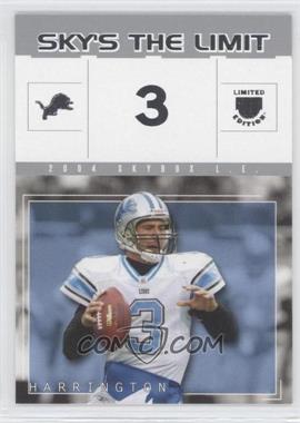 2004 Skybox L.E. - Sky's the Limit #12SL - Joey Harrington