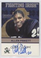 Allen Pinkett [EX to NM]