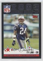 2003 Weekly Wrap-Up - Ty Law #/150