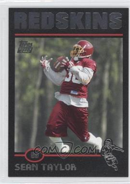 2004 Topps - [Base] - Black #347 - Sean Taylor /150