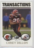 Transactions - Corey Dillon