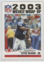 2003 Weekly Wrap-Up - Steve McNair