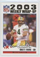 2003 Weekly Wrap-Up - Brett Favre