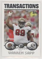 Transactions - Warren Sapp