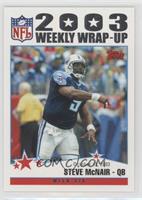 2003 Weekly Wrap-Up - Steve McNair