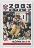 2003 Weekly Wrap-Up - Deuce McAllister