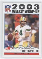 2003 Weekly Wrap-Up - Brett Favre