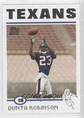 2004 Topps - [Base] #373 - Dunta Robinson