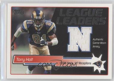 2004 Topps - League Leaders Relic #LLR-TH - Torry Holt