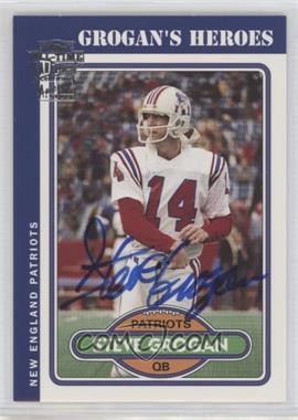 2004 Topps All-Time Fan Favorites - [Base] - Autographs #SG - Steve Grogan