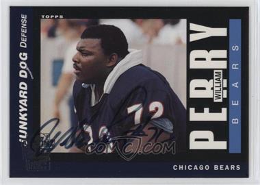 2004 Topps All-Time Fan Favorites - [Base] - Autographs #WP - William Perry