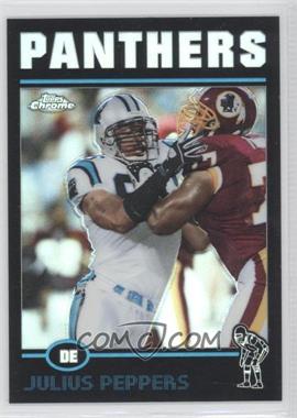 2004 Topps Chrome - [Base] - Black Refractor #90 - Julius Peppers /100