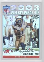 Weekly Wrap-Up - Torry Holt