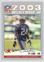 Weekly Wrap-Up - Ty Law