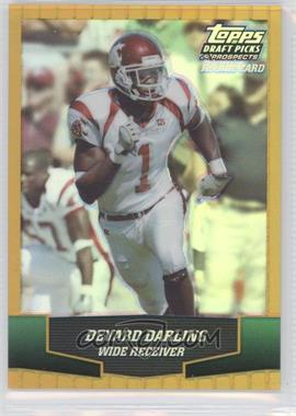 2004 Topps Draft Picks & Prospects - [Base] - Chrome Gold Refractor #144 - Devard Darling