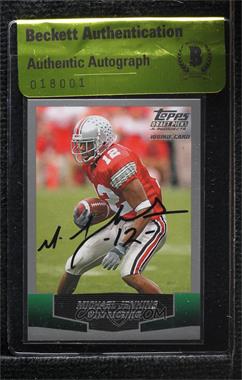 2004 Topps Draft Picks & Prospects - [Base] #124 - Michael Jenkins [BAS Beckett Auth Sticker]