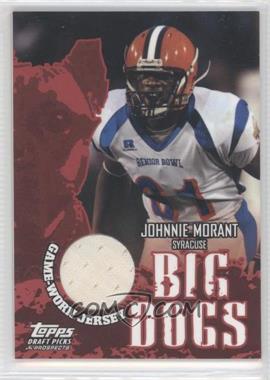 2004 Topps Draft Picks & Prospects - Big Dogs Senior Bowl Relics #BD-JM - Johnnie Morant