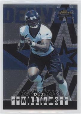 2004 Topps Finest - [Base] #99 - D.J. Williams [EX to NM]