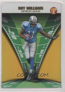 2004 Topps Pristine - [Base] - Gold Refractor Die-Cut #143 - Roy Williams /10 [EX to NM]