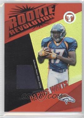 2004 Topps Pristine - Rookie Revolution Jerseys - Refractor #RR-DW - Darius Watts /25