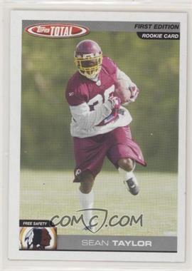 2004 Topps Total - [Base] - First Edition #363 - Sean Taylor