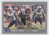 Rodney Harrison, Eugene Wilson, Tyrone Poole